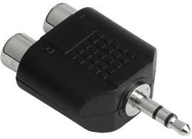 Adapter Jack 3.5 mm - 2x RCA HAMA