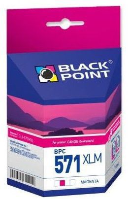 Tusz BLACK POINT BPC571XLM Purpurowy