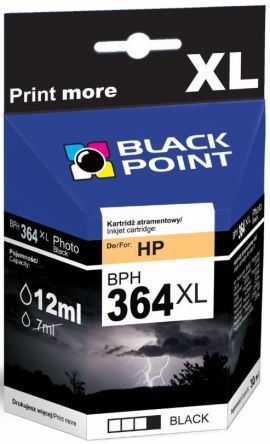 Tusz BLACK POINT BPH364XLPBK Czarny