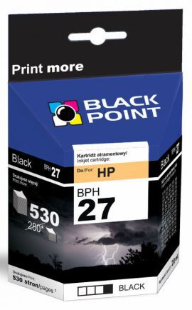 Tusz BLACK POINT BPH27XL Czarny