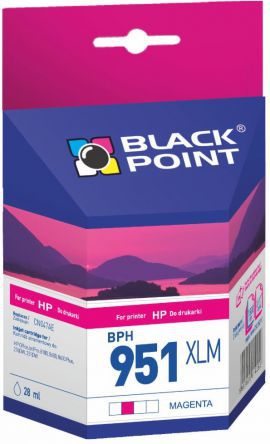 Tusz BLACK POINT BPH951XLM Purpurowy