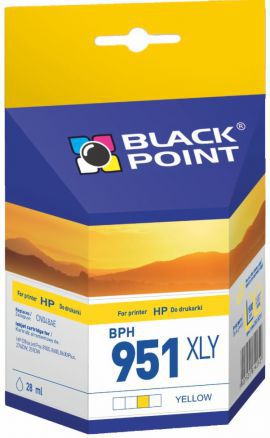 Tusz BLACK POINT BPH951XLY Żółty