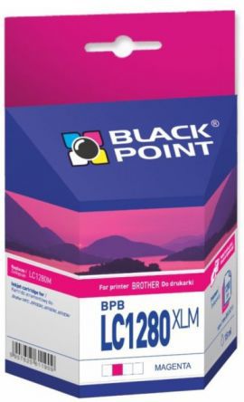 Tusz BLACK POINT BPBLC1280XLM Purpurowy