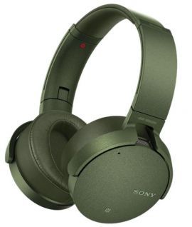 Słuchawki nauszne SONY MDR-XB950N1G Zielony