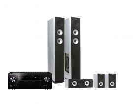 Kino domowe PIONEER VSX-932B + PIONEER JAMO S 626 Biały