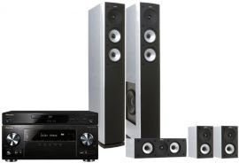 Kino domowe PIONEER VSX-832B + BDP100K + JAMO S 626 Biały