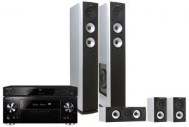 Kino domowe PIONEER VSX-932B + PIONEER BDP180K + JAMO S 626 Biały