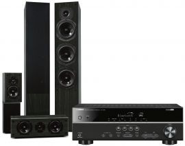 Kino domowe YAMAHA RXV383BL + ONYX200BL Czarny