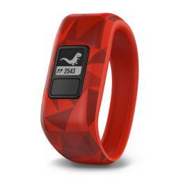 Smartband GARMIN Vivofit Jr. Broken Lava Czerwony