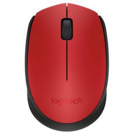 Mysz bezprzewodowa LOGITECH M171 Czerwono-czarny