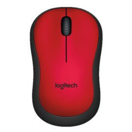 Mysz LOGITECH M220 Silent Czerwony 910-004880