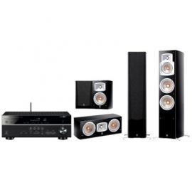 Kino domowe YAMAHA MusicCast RX-V483 + NS-555 / NS-C444 / NS-333 Czarny