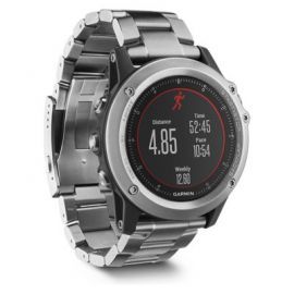 Zegarek sportowy z GPS GARMIN Fenix 3 HR Srebrny 010-01338-79