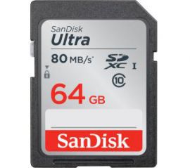 SanDisk Ultra SDXC Class 10 UHS-I 64GB