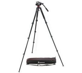 Manfrotto Statyw 535 aluminium + głowica 502AH + torba