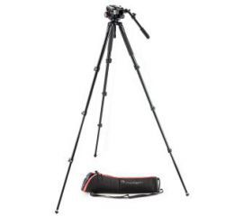 Manfrotto Statyw 535 aluminium + głowica 504HD+ torba