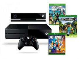 MICROSOFT Xbox One 1TB + Kinect + Minecraft + Kinect Sports Rival + Just Dance w NEONET